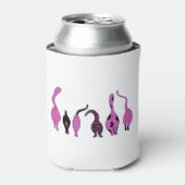 Rafraîchisseur Pour Canette Boutons de chat violet (Can devant)