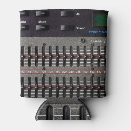 Rafraîchisseur Pour Canette Boutons de mixage audio Image. (Devant)