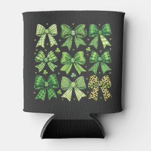 Rafraîchisseur Pour Canette Bow Coquette St Patrick's Day Vintage