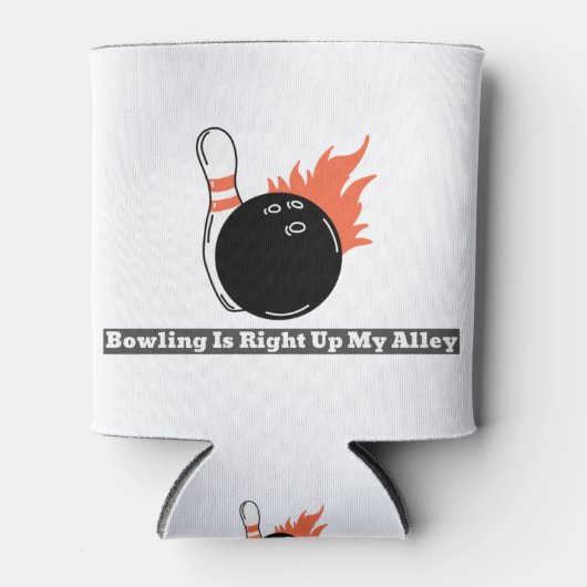 Rafraîchisseur Pour Canette Bowling est droit dans ma ruelle (Devant)