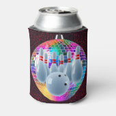 Rafraîchisseur Pour Canette Bowling Neon Disco Ball Parties scintillant Annive (Can Dos)