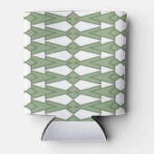 Rafraîchisseur Pour Canette Bowties vertes (Devant)