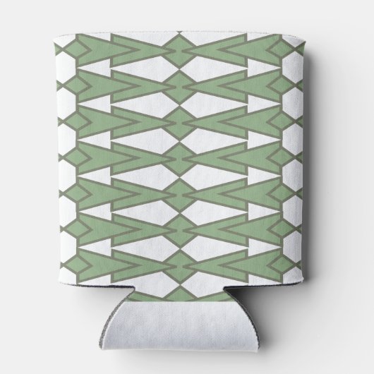 Rafraîchisseur Pour Canette Bowties vertes (Dos)