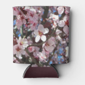 Rafraîchisseur Pour Canette Branche de fleurs roses Printemps Floral (Devant)