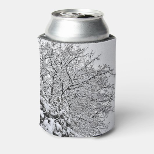 Rafraîchisseur Pour Canette Branches des arbres d'hiver neigeux (Can Dos)