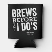 Rafraîchisseur Pour Canette Brasse avant que je ne fais mariage de bière perso (Devant)