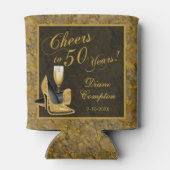 Rafraîchisseur Pour Canette Bravo à 50 ans Black Gold (Dos)