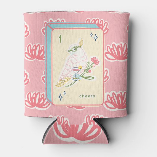 Rafraîchisseur Pour Canette Bravo à Bird Bam Mahjong Can Cooler (Devant)