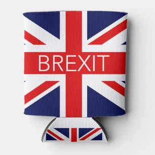 RAFRAÎCHISSEUR POUR CANETTE BREXIT UNION JACK - IMAGE DE HAUTE QUALITÉ