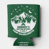 Rafraîchisseur Pour Canette Bride Camp Bachelorette Party (Dos)