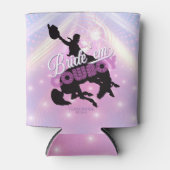 Rafraîchisseur Pour Canette Bride 'em Cowboy Enterrement de vie de jeune fille (Devant)