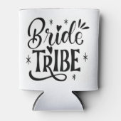 Rafraîchisseur Pour Canette Bride Tribe Sparkle Script (Devant)