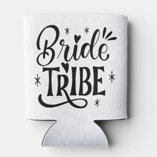 Rafraîchisseur Pour Canette Bride Tribe Sparkle Script (Dos)