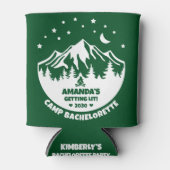 Rafraîchisseur Pour Canette Bridesmaid Camp Bachelorette Party Can Cooler (Devant)
