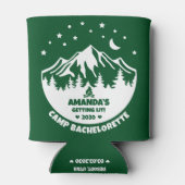 Rafraîchisseur Pour Canette Bridesmaid Camp Bachelorette Party Can Cooler (Dos)