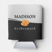 Rafraîchisseur Pour Canette Bridesmaid Rose jaune (Dos)