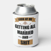 Rafraîchisseur Pour Canette Bridesmaid Shirt Drunk Bachelorette Mariage (Can devant)