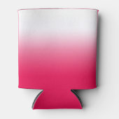 Rafraîchisseur Pour Canette Bright été rouge et blanc dégradé ombre (Devant)