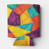 Rafraîchisseur Pour Canette Bright Mosaic Grunge Motif transparent (Dos)