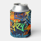 Rafraîchisseur Pour Canette Briques de graffitis : Abstrait urbain (Can devant)