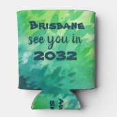 Rafraîchisseur Pour Canette Brisbane Australie, 2032, Aussie Spirit Can Cooler (Dos)