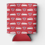 Rafraîchisseur Pour Canette British Mini Cooper Hearts - Red Can Cooler (Devant)
