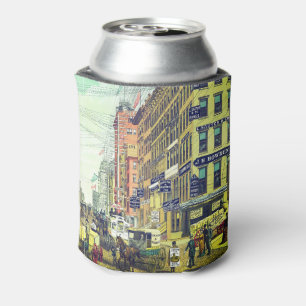 Rafraîchisseur Pour Canette Broadway vintage, NYC (années 1880)