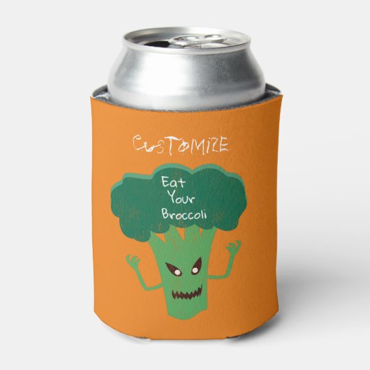 Rafraîchisseur Pour Canette Broccoli Thunder_Cove effrayant (Can devant)