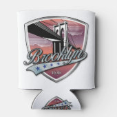 Rafraîchisseur Pour Canette Brooklyn Design Silver (Dos)