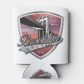 Rafraîchisseur Pour Canette Brooklyn Design Silver (Dos)