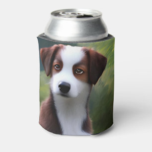 Rafraîchisseur Pour Canette Bruce La Frontière Collie Puppy, Can Cooler