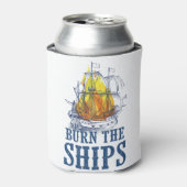 Rafraîchisseur Pour Canette Brûler les navires, Pour King et Country fan art (Can devant)