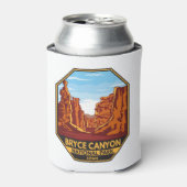 Rafraîchisseur Pour Canette Bryce Canyon National Park Utah Emblem (Can devant)