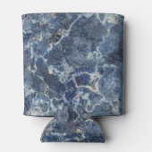 Rafraîchisseur Pour Canette Bue Gris Marbre Noir & Veines Beige (Dos)