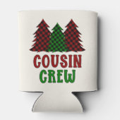 Rafraîchisseur Pour Canette Buffalo de l'équipage Cousin Plaid Christmas Tree (Dos)