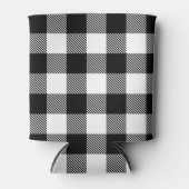 Rafraîchisseur Pour Canette Buffalo noir blanc plaqué à la serrure (Devant)