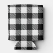 Rafraîchisseur Pour Canette Buffalo noir blanc plaqué à la serrure (Dos)