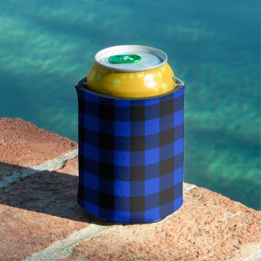 Rafraîchisseur Pour Canette Buffalo Plaid tendance bûcheron rustique peut refr (Piscine in situ)