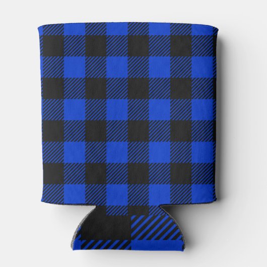 Rafraîchisseur Pour Canette Buffalo Plaid tendance bûcheron rustique peut refr (Dos)