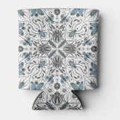 Rafraîchisseur Pour Canette Bugs, noir et bleu (Devant)