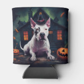 Rafraîchisseur Pour Canette Bull Terrier Citrouille Halloween effroi (Dos)