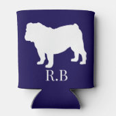 Rafraîchisseur Pour Canette Bulldog Parfait cadeau de golf (Dos)