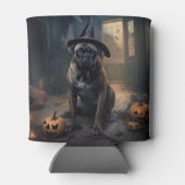Rafraîchisseur Pour Canette Bullmastiff Citrouilles Halloween effrayant (Dos)