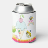Rafraîchisseur Pour Canette Bumblebee Crème glacée Rainbow Can Cooler (Can Dos)