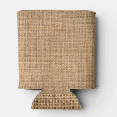 Rafraîchisseur Pour Canette Burlap texture, arrière - plan transparent (Dos)