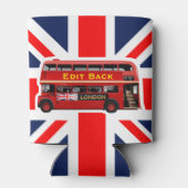 Rafraîchisseur Pour Canette Bus Red London Double Decker (Dos)