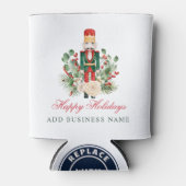 Rafraîchisseur Pour Canette Business Logo Nutcracker Joyeux Fêtes Noël (Devant)