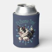 Rafraîchisseur Pour Canette C’est Zoomie Time Border Collie (Can devant)