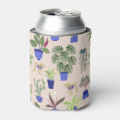 Rafraîchisseur Pour Canette Cactus Motif Dusty rose (Can devant)