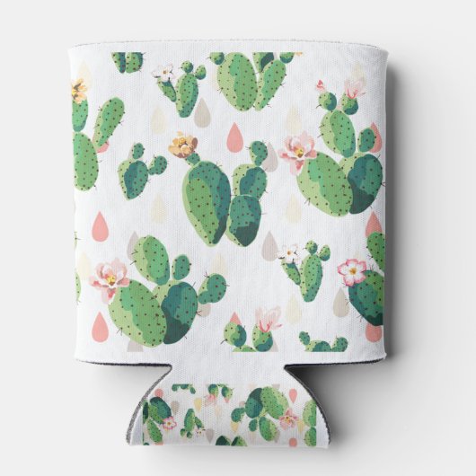 Rafraîchisseur Pour Canette Cactus rose (Dos)